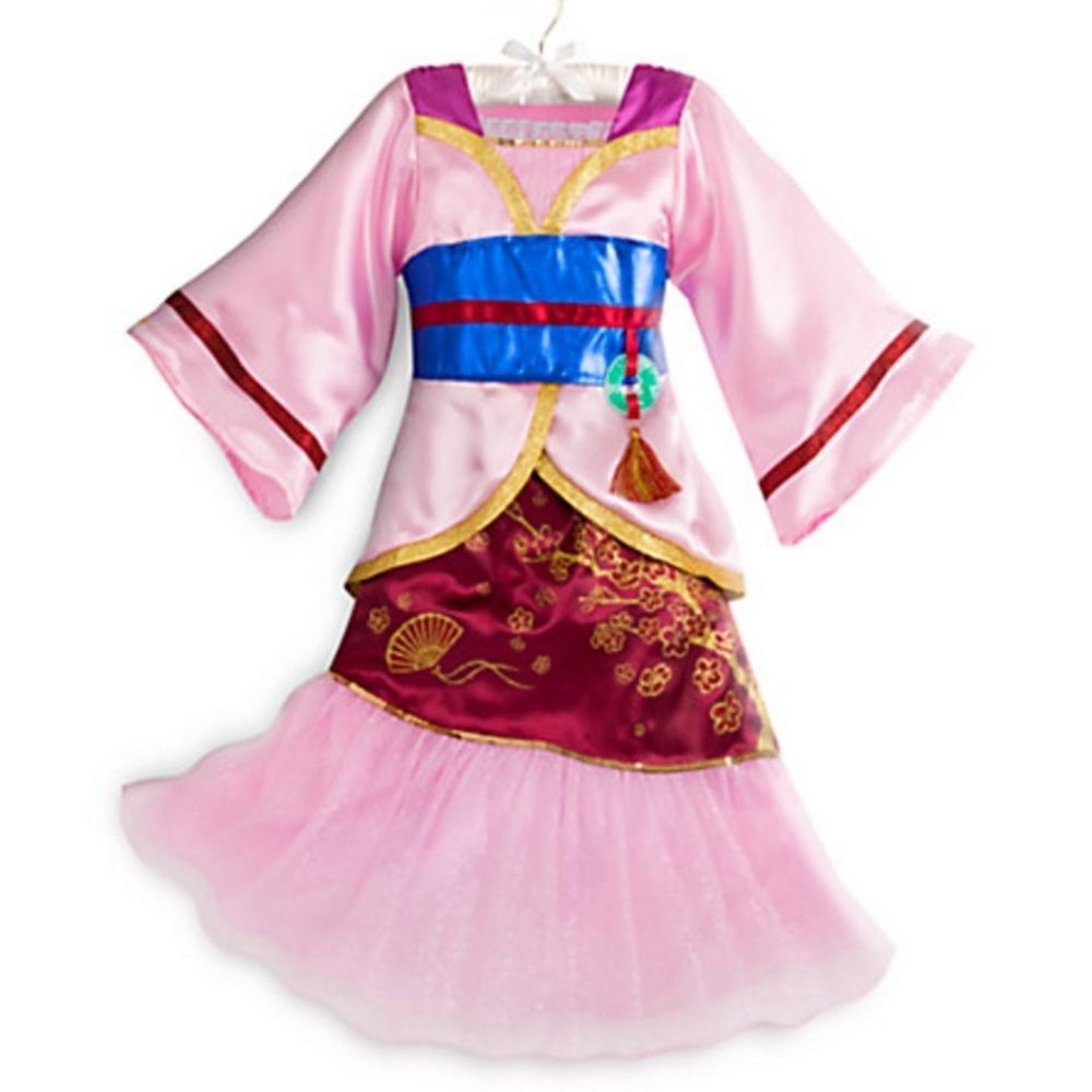 Disney store Mulan Kimono girl’s costume dress size 9-10